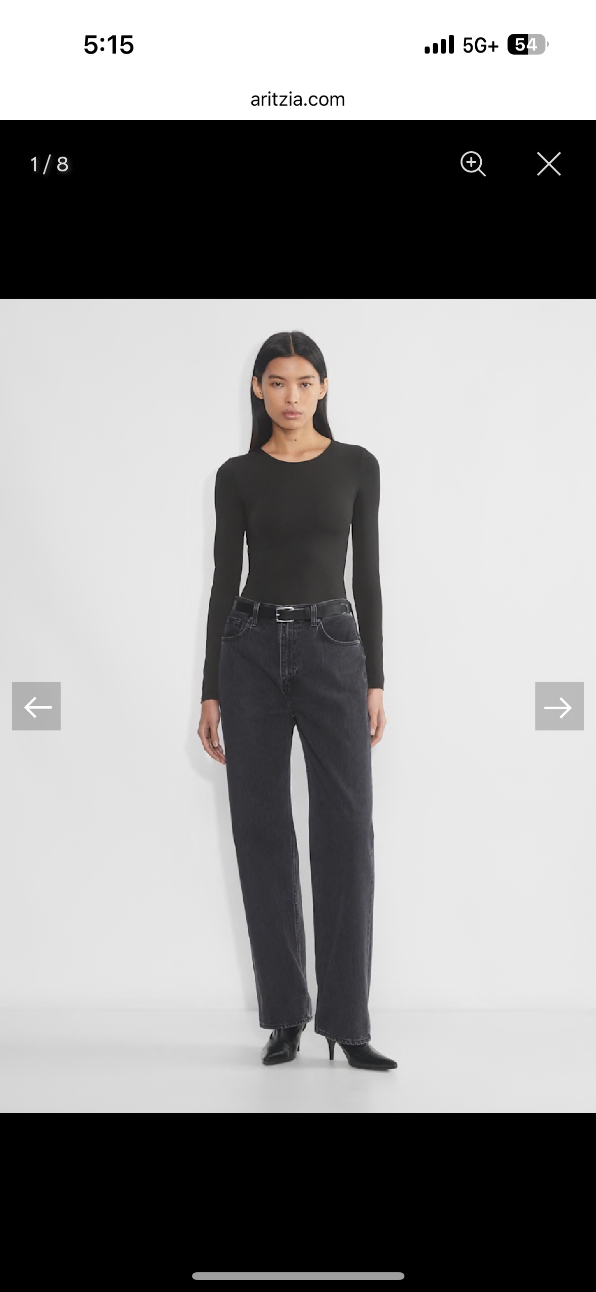 NEW Aritzia contour black long sleeve - photo 3
