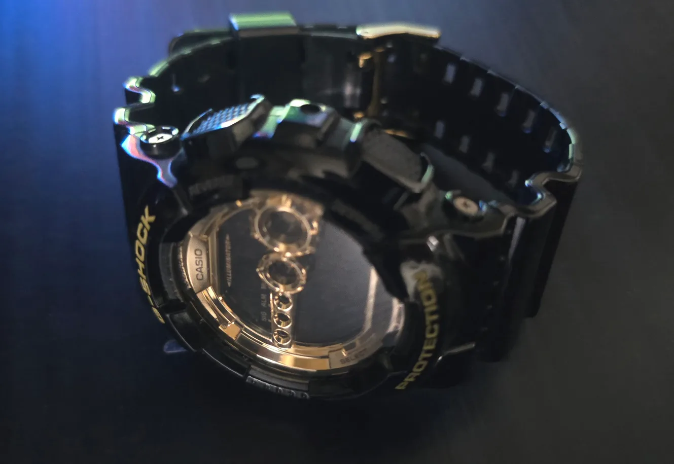 G-Shock Black & Gold Watch thumbnail