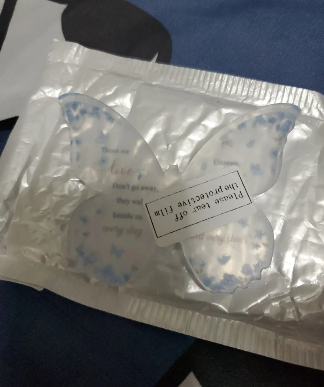 Butterfly acrylic plaque image indicator(2)