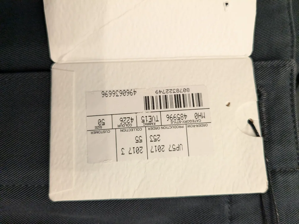 Balenciaga Authentic Men's Charcoal Pants thumbnail