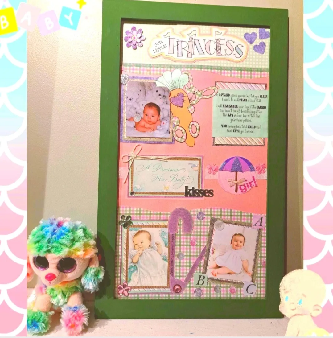Handmade Baby Picture Frame thumbnail
