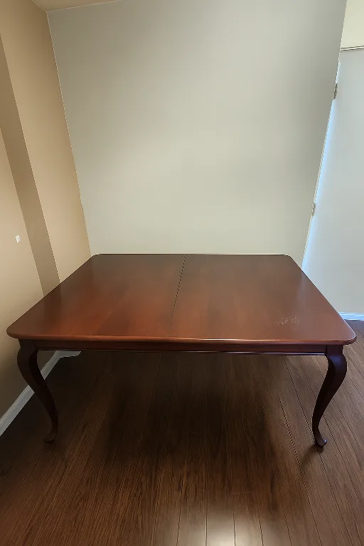 Elegant Wooden Dining Table thumbnail