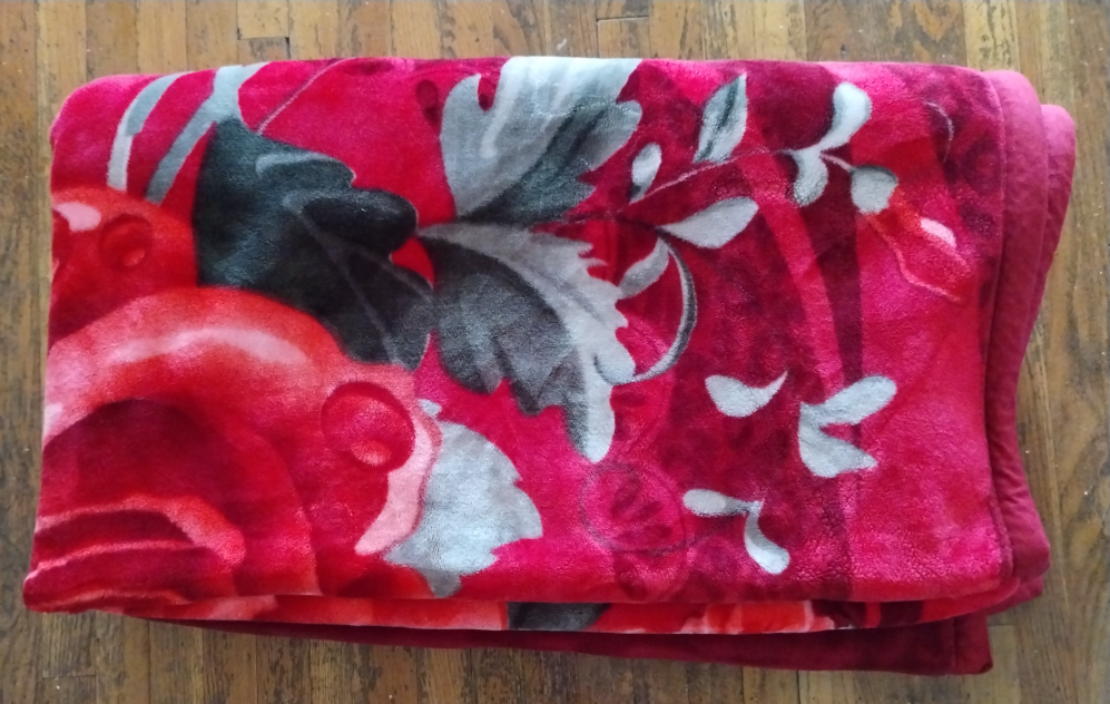 Floral Print Blanket 💚