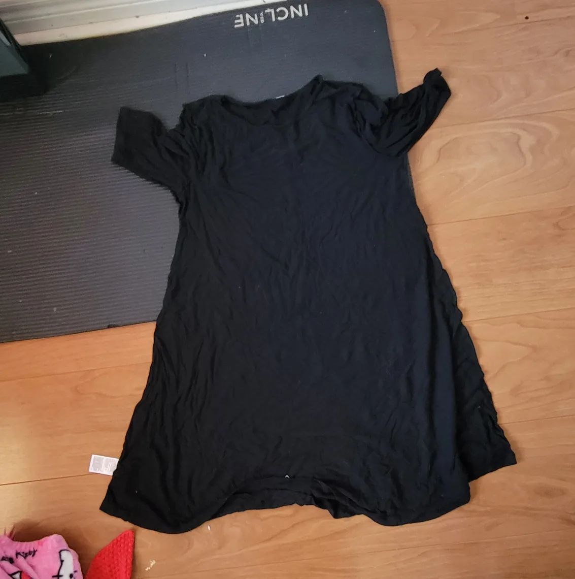 Black T-Shirt Dress thumbnail