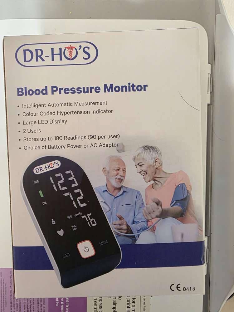 Dr-Ho's Blood Pressure Monitor