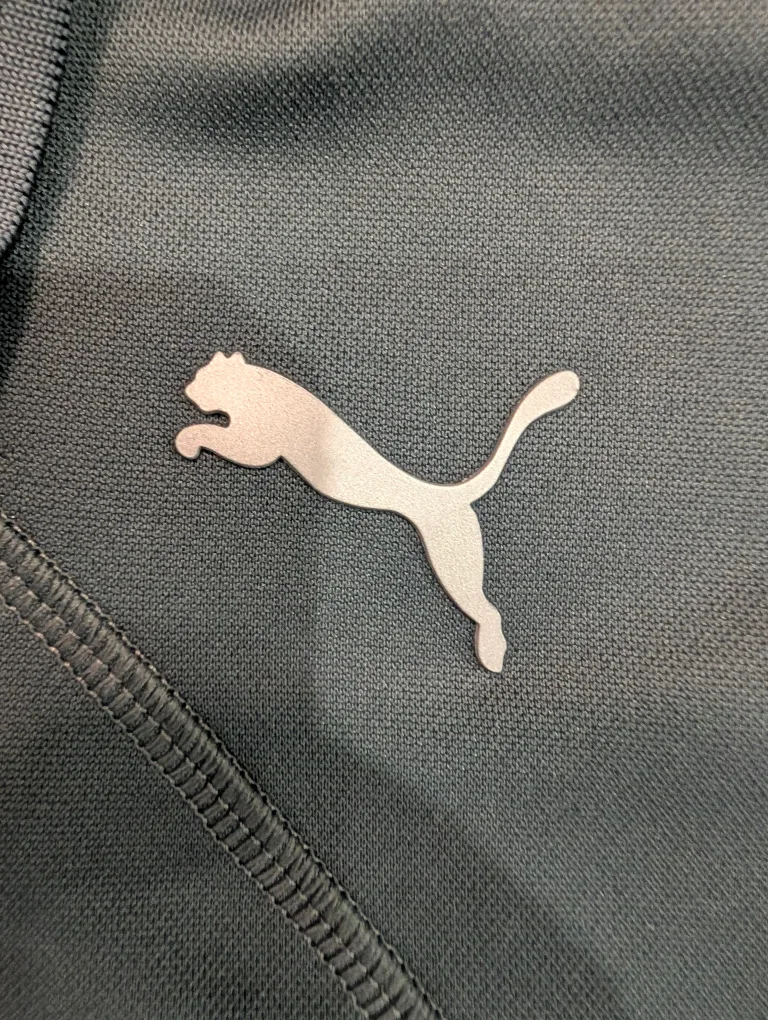 EUC - Men's Puma Grey Golf Polo Shirt image indicator(5)