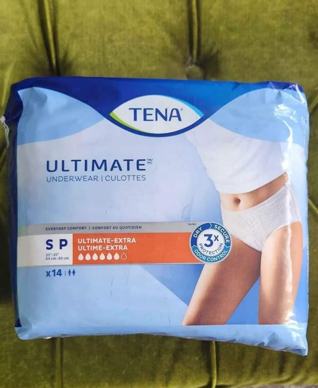 Women's Brand New Tena Ultimate Incontinence Underwear - Small thumbnail