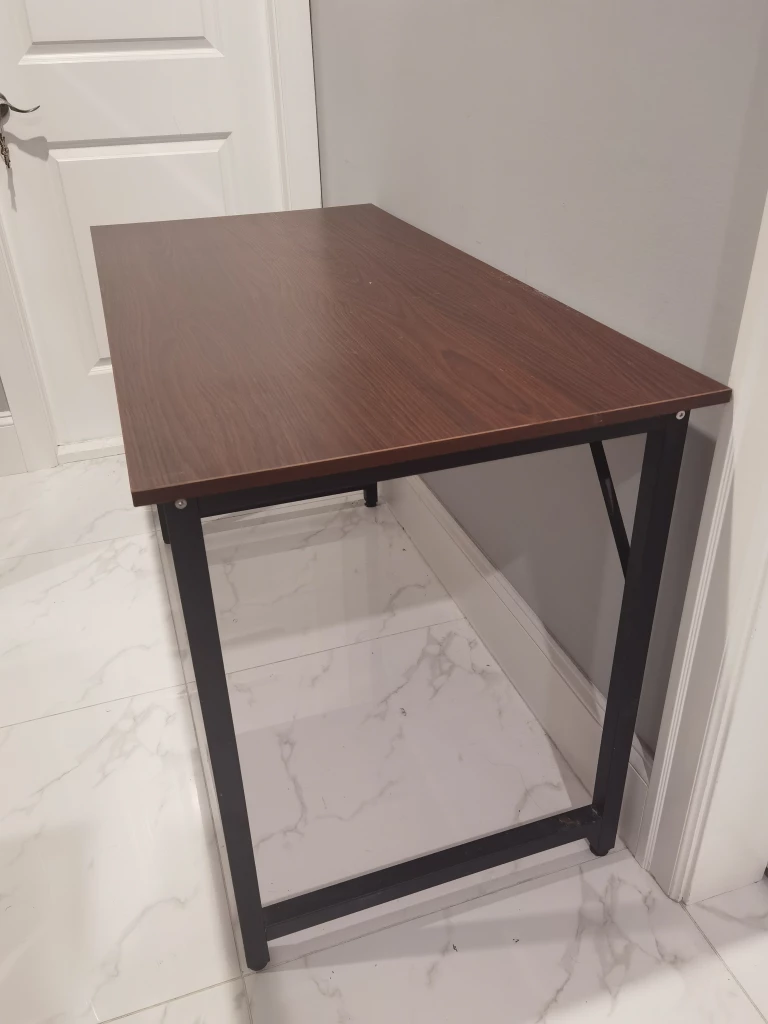 Brown Wood Grain Desk - photo 3