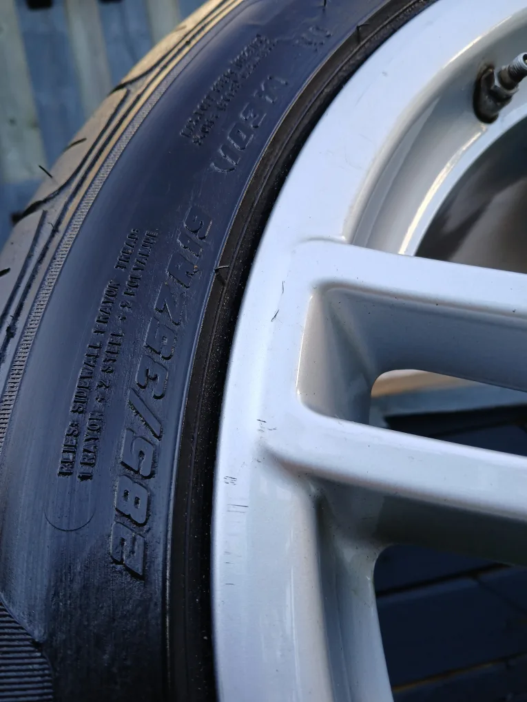 Porsche Alloy Wheel and Tire image indicator(4)