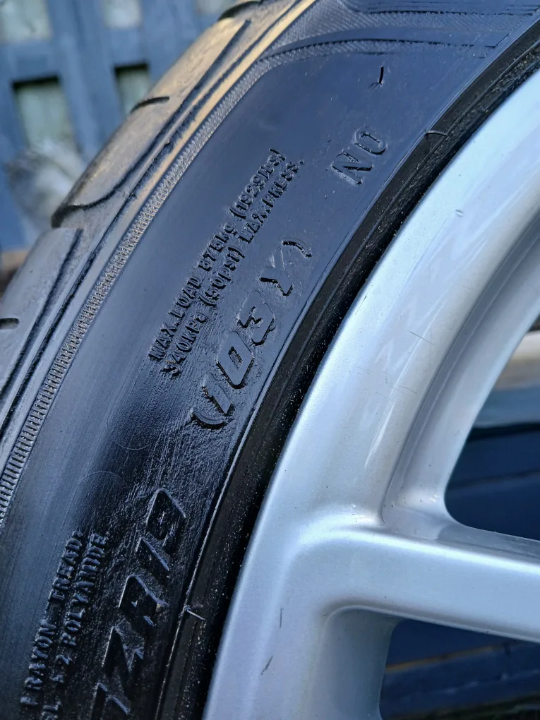 Porsche Alloy Wheel and Tire image indicator(5)