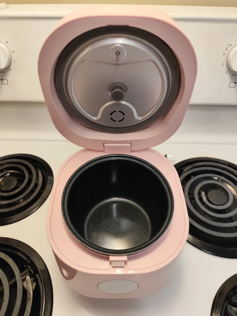 Rice Cooker Ceramic Nonstick 4-Cup - Pink image indicator(2)