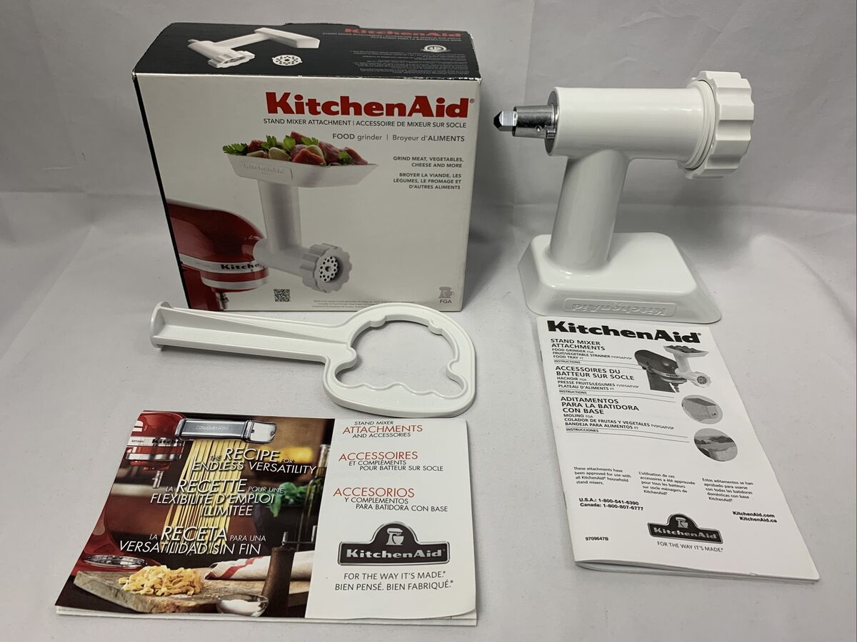 KitchenAid Stand Mixer Food Grinder Attachment - photo 2