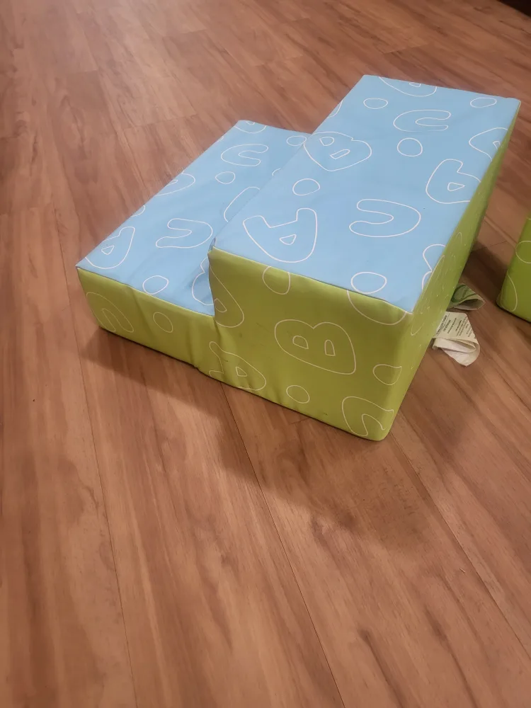 Foam ABC Climbing Blocks - Red, Blue, Green image indicator(4)