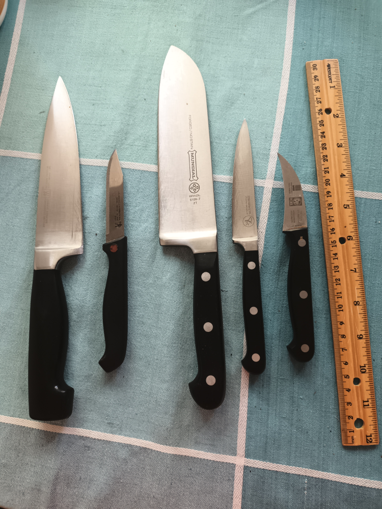 Knives: Zwilling, Mundial, Henckels