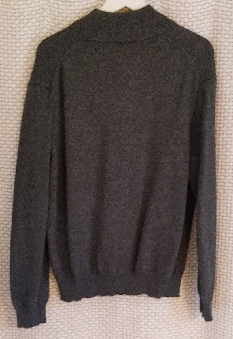 Polo Ralph Lauren Grey 1/4 Zip Sweater image indicator(2)