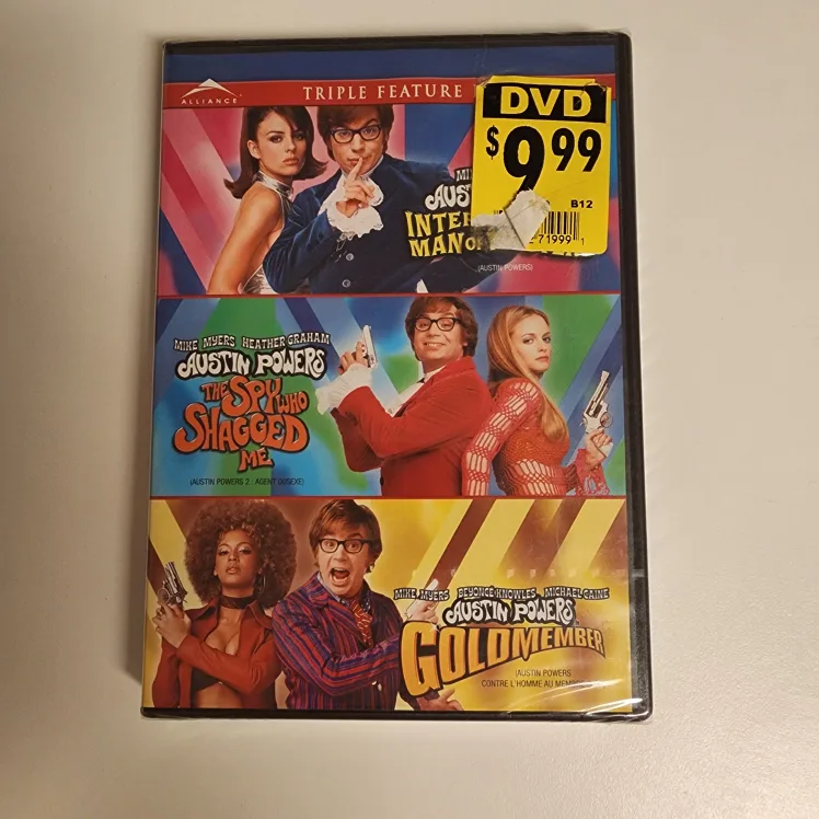 Austin Powers Triple Feature DVD thumbnail