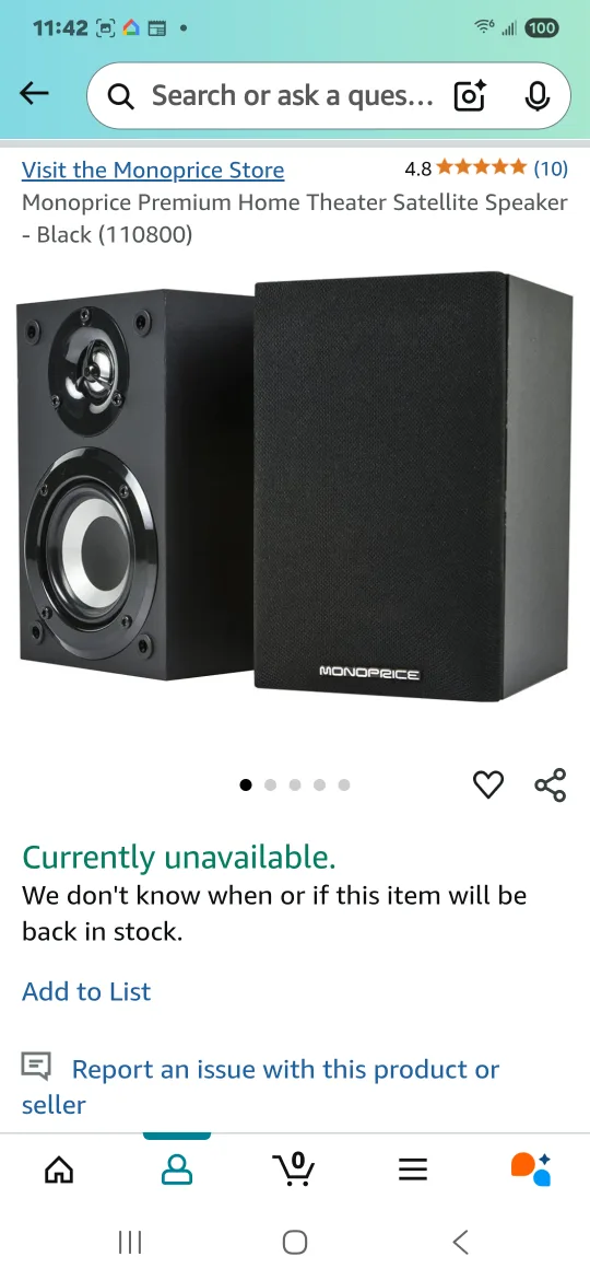 Monoprice Premium Home Theater System image indicator(2)