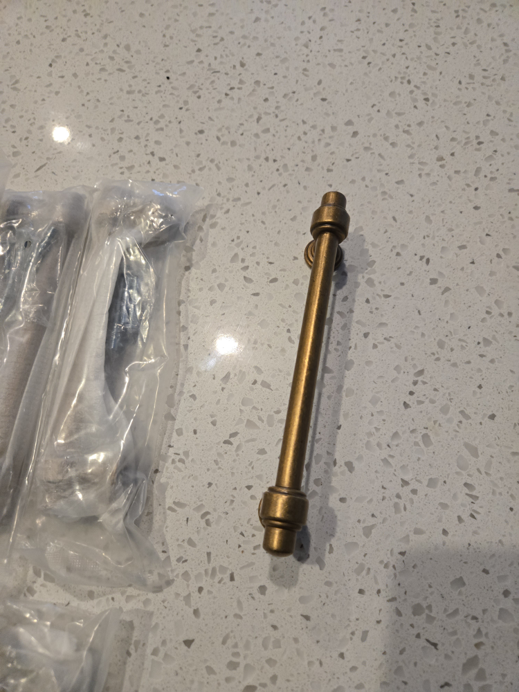 10 Bronze Cabinet Pull Handle - 6 inch