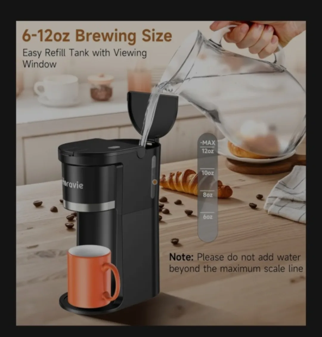 Horavie Single Serve Coffee Maker🥕 image indicator(9)