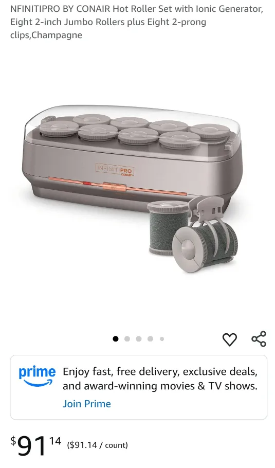 InfinitiPRO by Conair Hot Rollers - Volume & Shine thumbnail