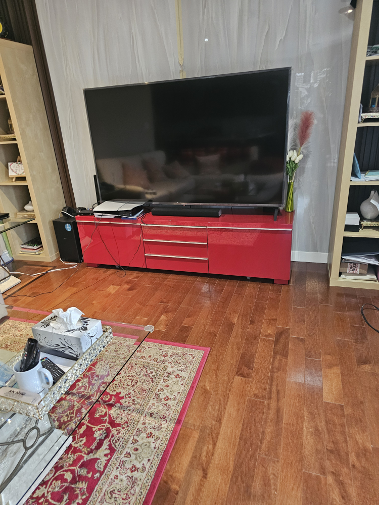 Red Entertainment Unit - Wall Mount & TV Stand - photo 3