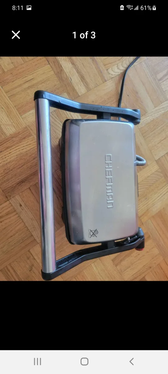 Chefman Panini Press Grill thumbnail