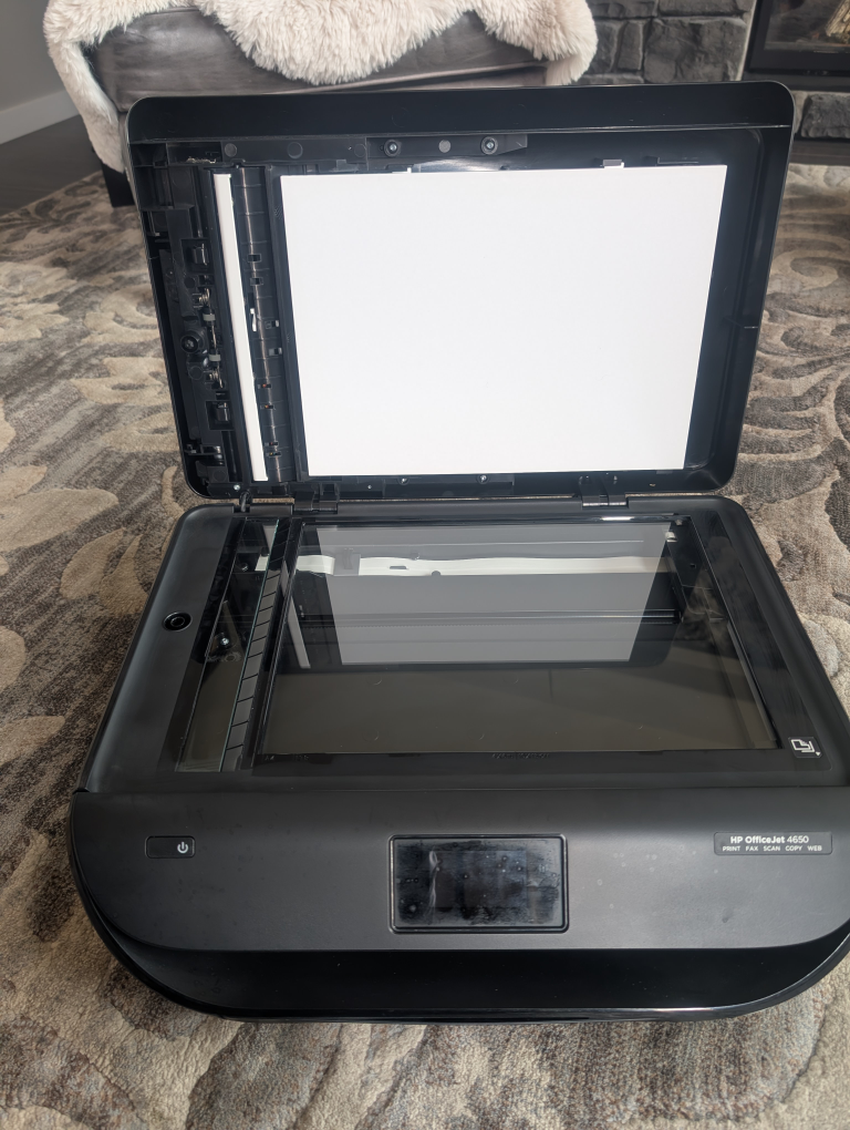 HP OfficeJet 4650 Printer - photo 3