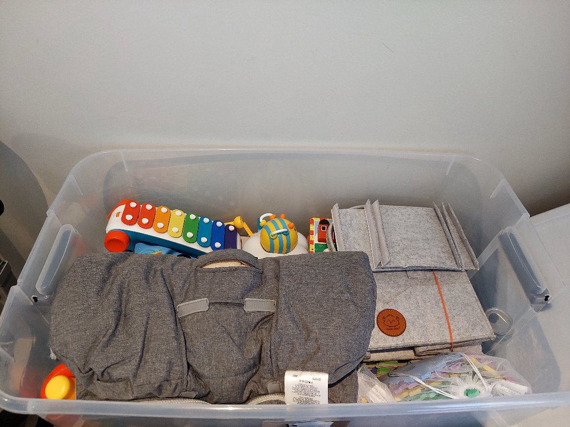 Baby Stroller Bag and Toys