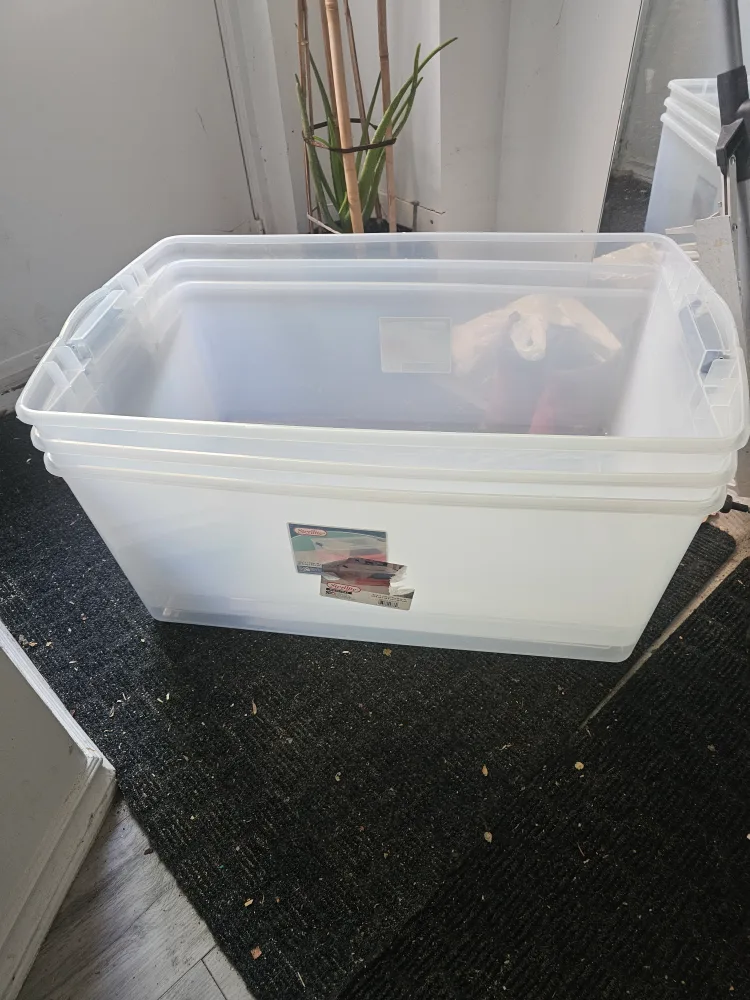 Sterilite 105 Qt Clear Storage Box thumbnail