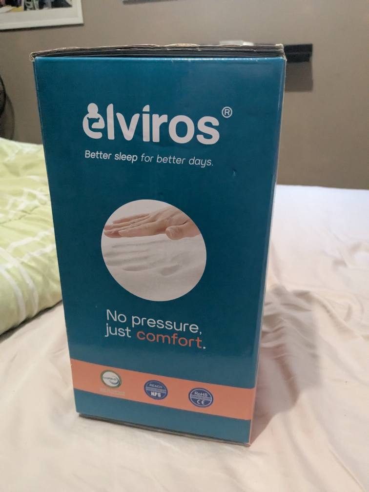 Elviros Memory Foam Cervical Pillow (Dark Grey-B) - photo 2