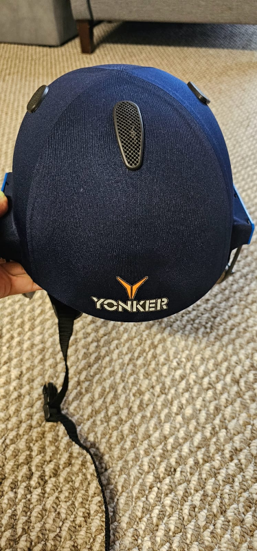 Yonker Cricket Helmet for adults - Navy Blue - photo 5