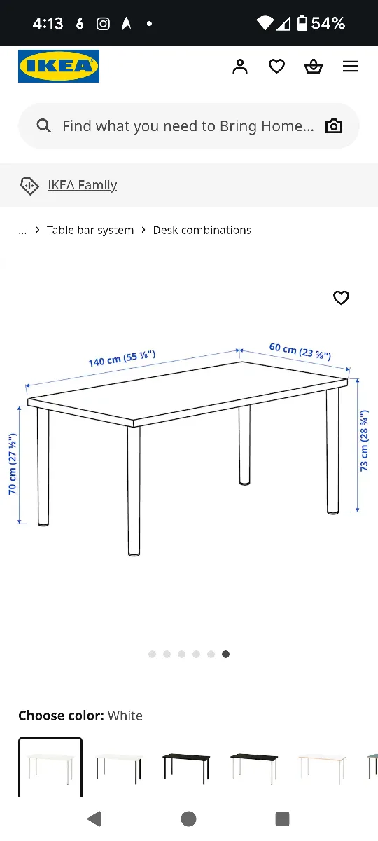IKEA Desk LAGKAPTEN / ADILS image indicator(2)