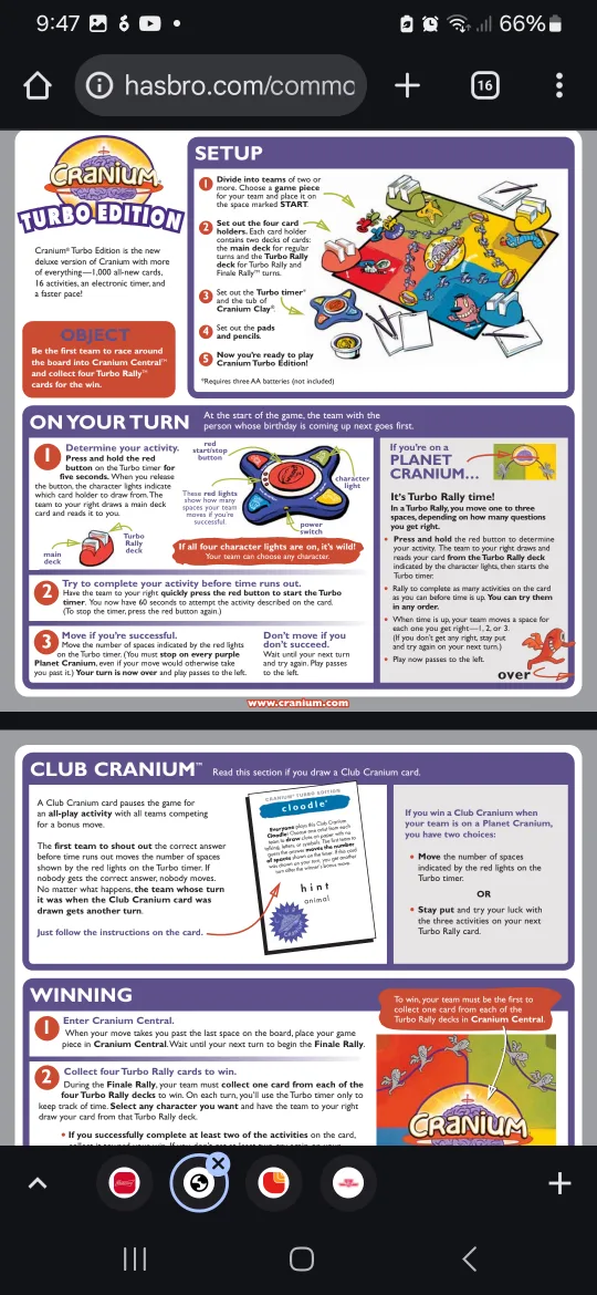 Cranium Turbo Edition Board Game image indicator(3)