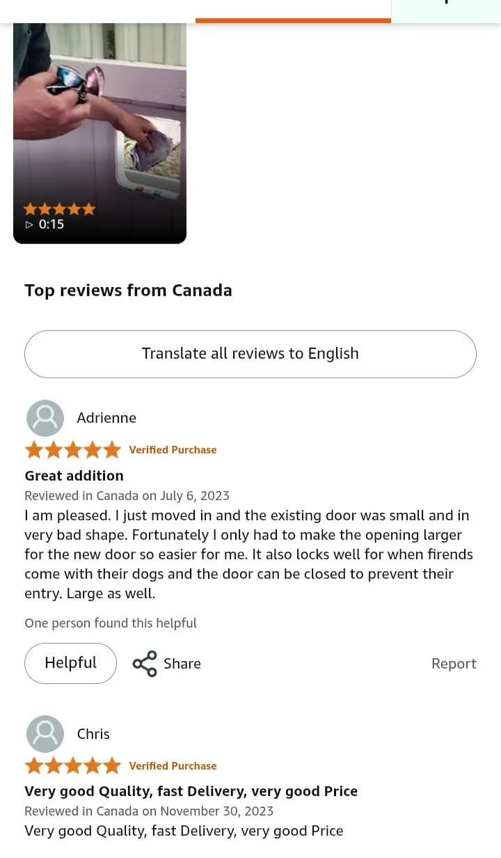 🥕   NEW!   Pet Door - Extra Large image indicator(9)