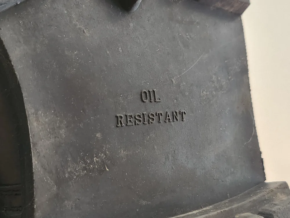 Black Lace Up Work Boots Oil Resistant (US 9) image indicator(4)