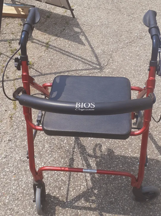 BIOS Diagnostics Red Walker with Seat thumbnail