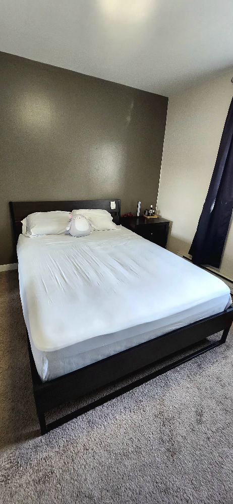 Bedroom Set - Bed, Nightstand, dresser and a mirror and Cabinet