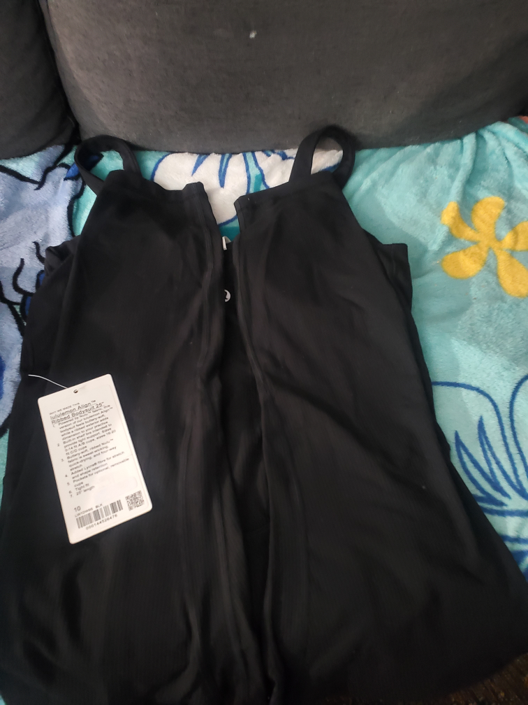Lululemon Align Bodysuit - Size 10 - Black - photo 2