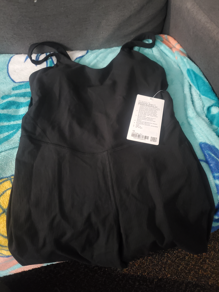 Lululemon Align Bodysuit - Size 10 - Black - photo 3