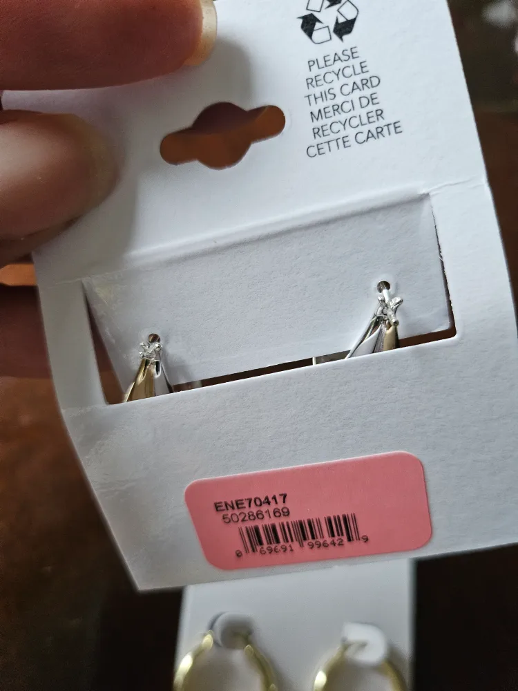 Luxury Designs Two-Tone Earrings - New image indicator(2)