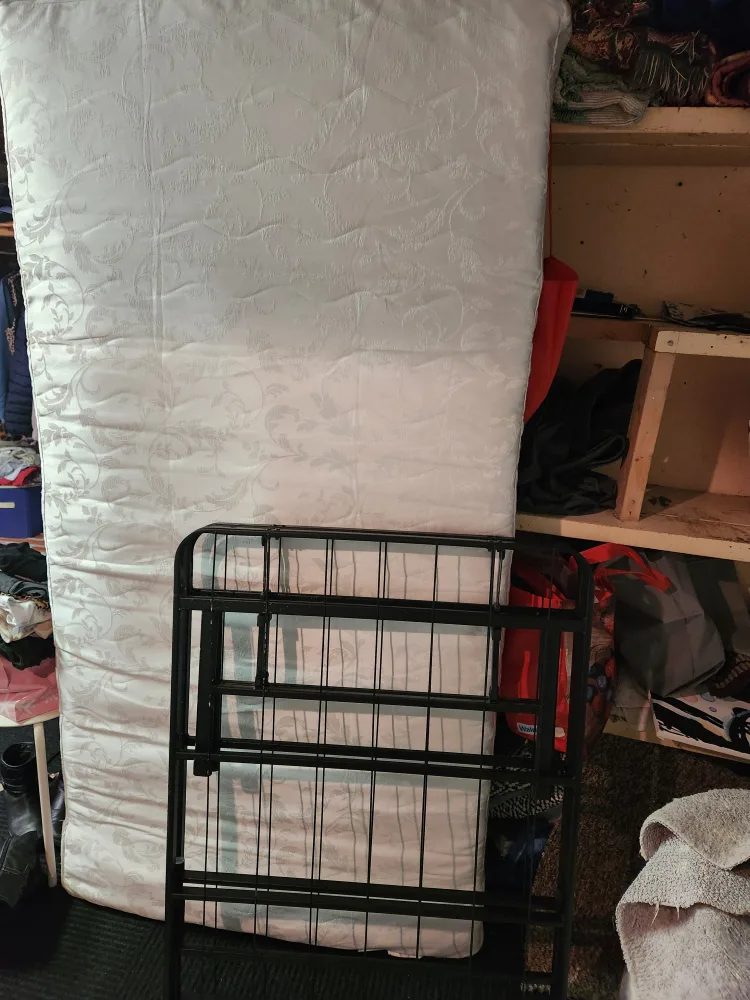 Twin Mattress & Bed Frame thumbnail