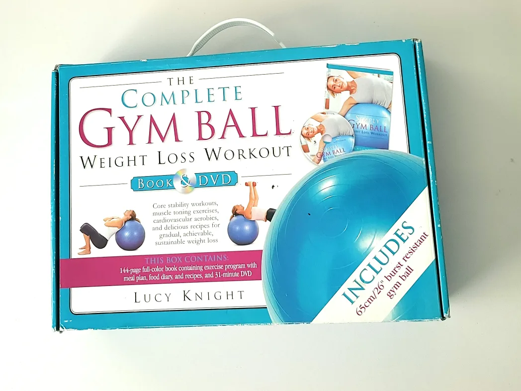 The Complete Gym Ball Weight Loss Workout Book & DVD image indicator(2)