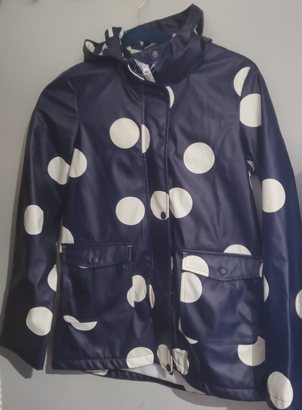 Joe Fresh Polka Dot Rain Jacket