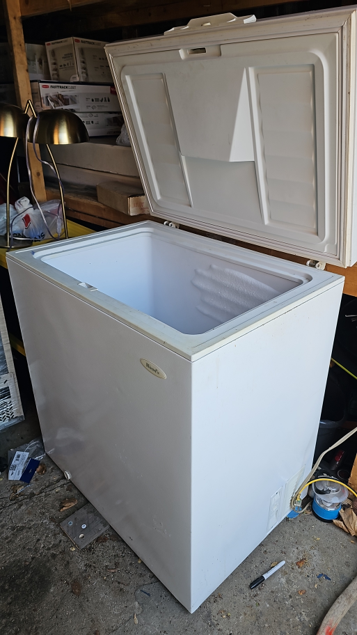 White woods Chest Freezer