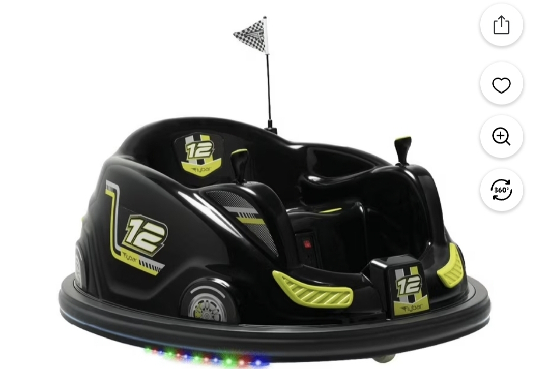 Bumper Car with LED Lights - photo 2