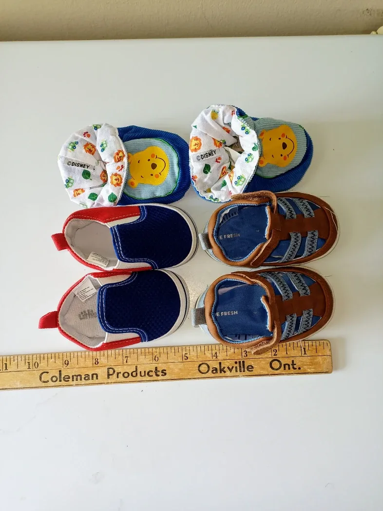 New$5all~Baby Shoes size 2months image indicator(3)