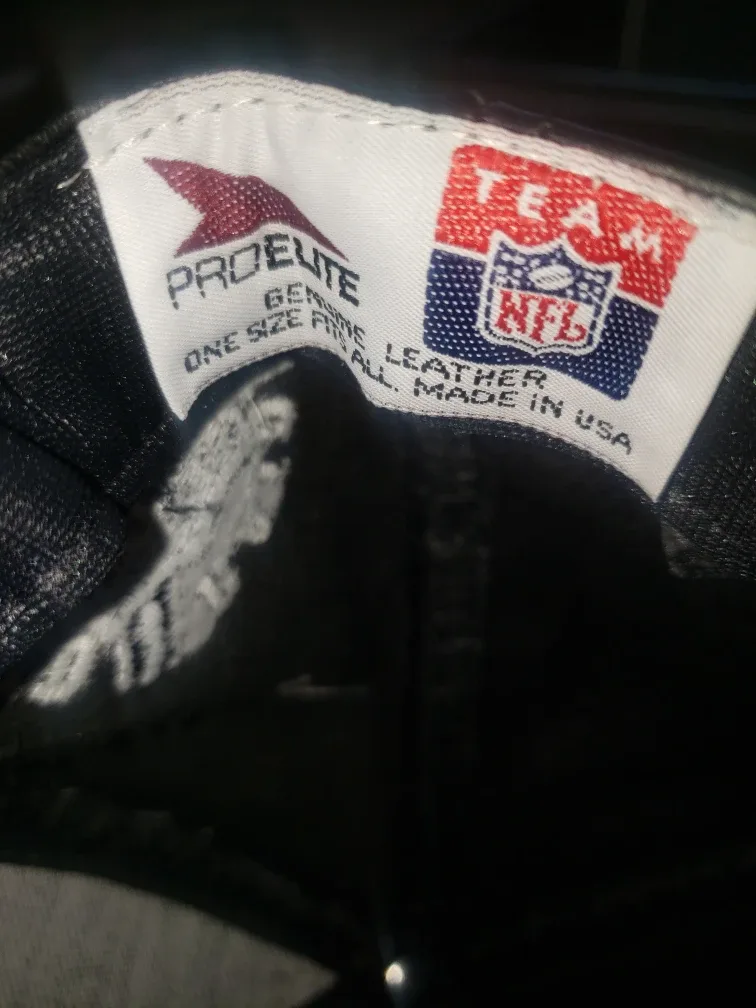 Oakland Raiders Proelite Leather Hat image indicator(4)