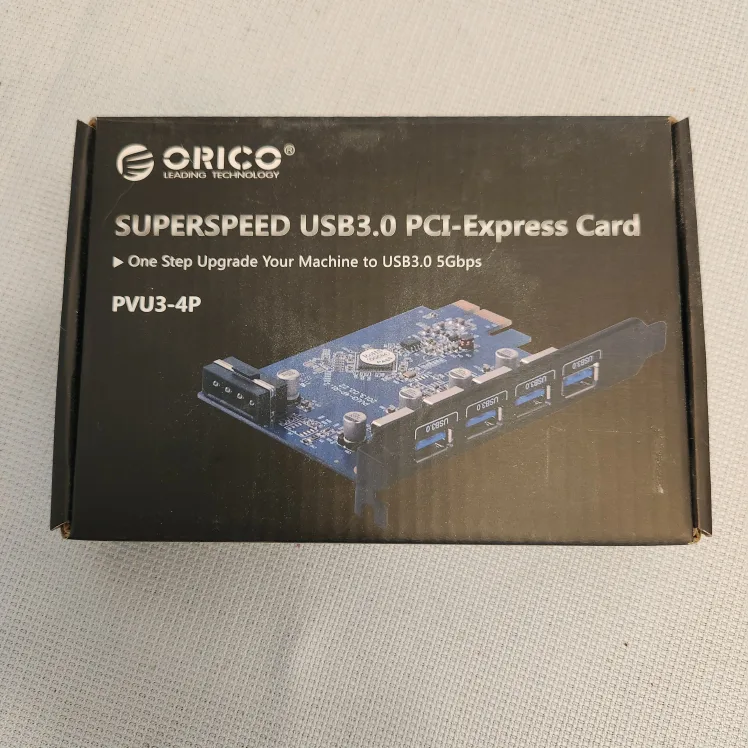 ORICO Superspeed USB 3.0 PCI-Express Card PVU3-4P thumbnail