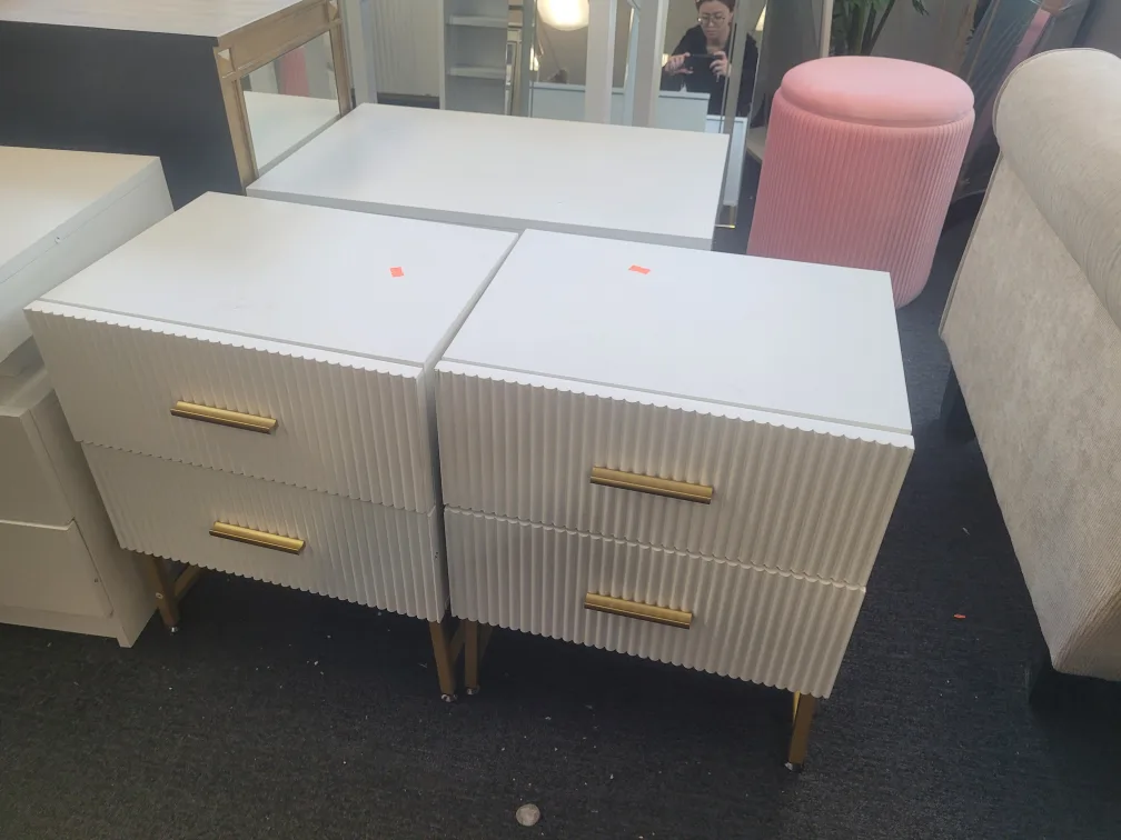 brand new white nightstands thumbnail