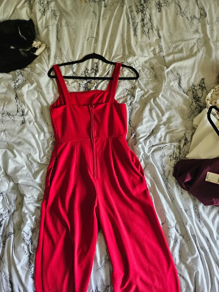Red Jumpsuit - Size Small image indicator(3)